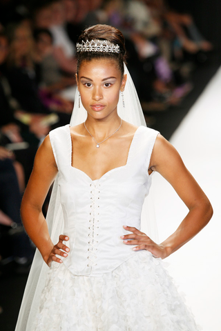 Illustration for article titled Project Runway Fashion Show: Suede